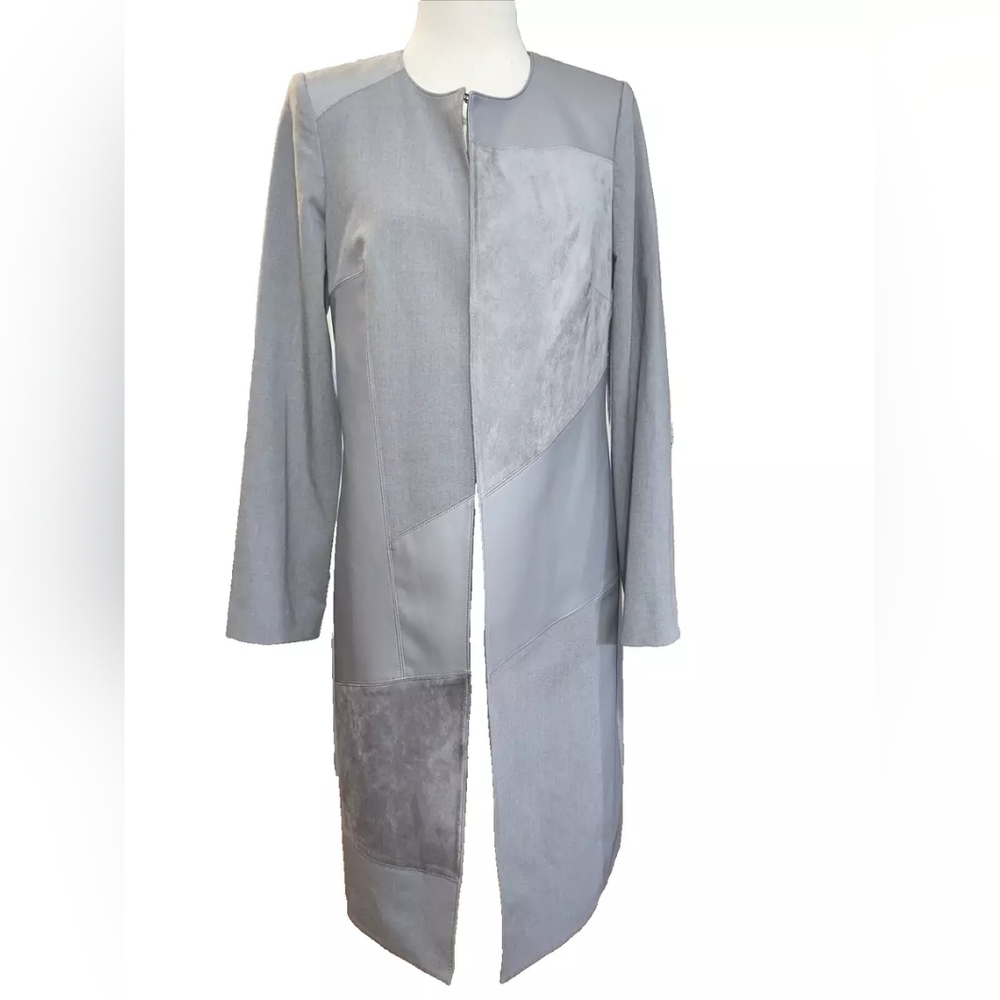 Elegant Gray Women's Coat